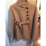 vintage camel hair cape