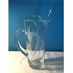 vintage dorothy thorpe cocktail pitcher