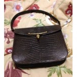 vintage dunhill alligator purse