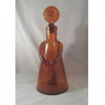 vintage erik hoglund kosta boda people decanter