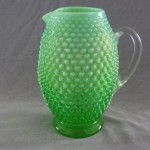 vintage fenton hobnail 48oz jug