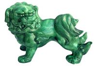 vintage foo dog scupture