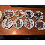 vintage fornasetti coasters set