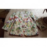 vintage gucci floral blazer