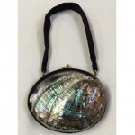 vintage italian abalone shell handbag