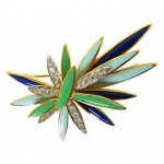 vintage jomaz brooch