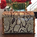 vintage judith leiber python handbag