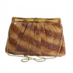 vintage judith leiber snakeskin handbag