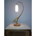 vintage mid-century abstract table lamp