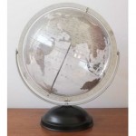 vintage mid-century replogle globe