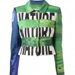 vintage moschino future nature jacket