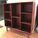 vintage peter hvidt solid teak cabinet