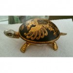 vintage turtle desk bell