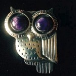 vintage william spratling owl brooch