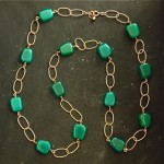 antique chinese bead necklace