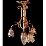 vintage 1920s french chandelier