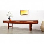 vintage 1960s danish teak console