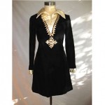 vintage 1960s giorgio beverly hills velvet dress