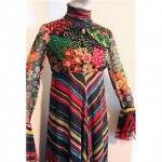 vintage 1970s valentino maxi dress