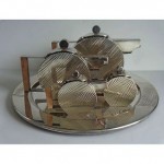 vintage fratelli cacchione sterling tea coffee service